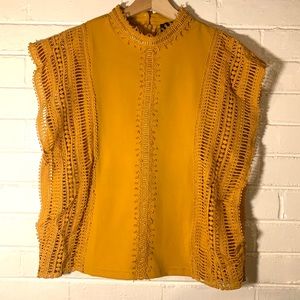 Ochre Top size L Gracia